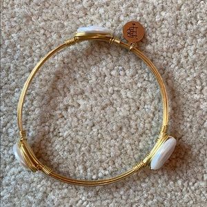 Bourbon & Bow ties pearl bangle/ bracelet